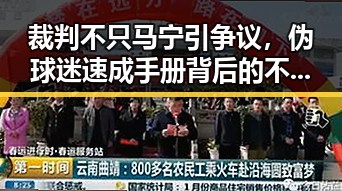 裁判不只马宁引争议，伪球迷速成手册背后的不配当父母问题引发热议